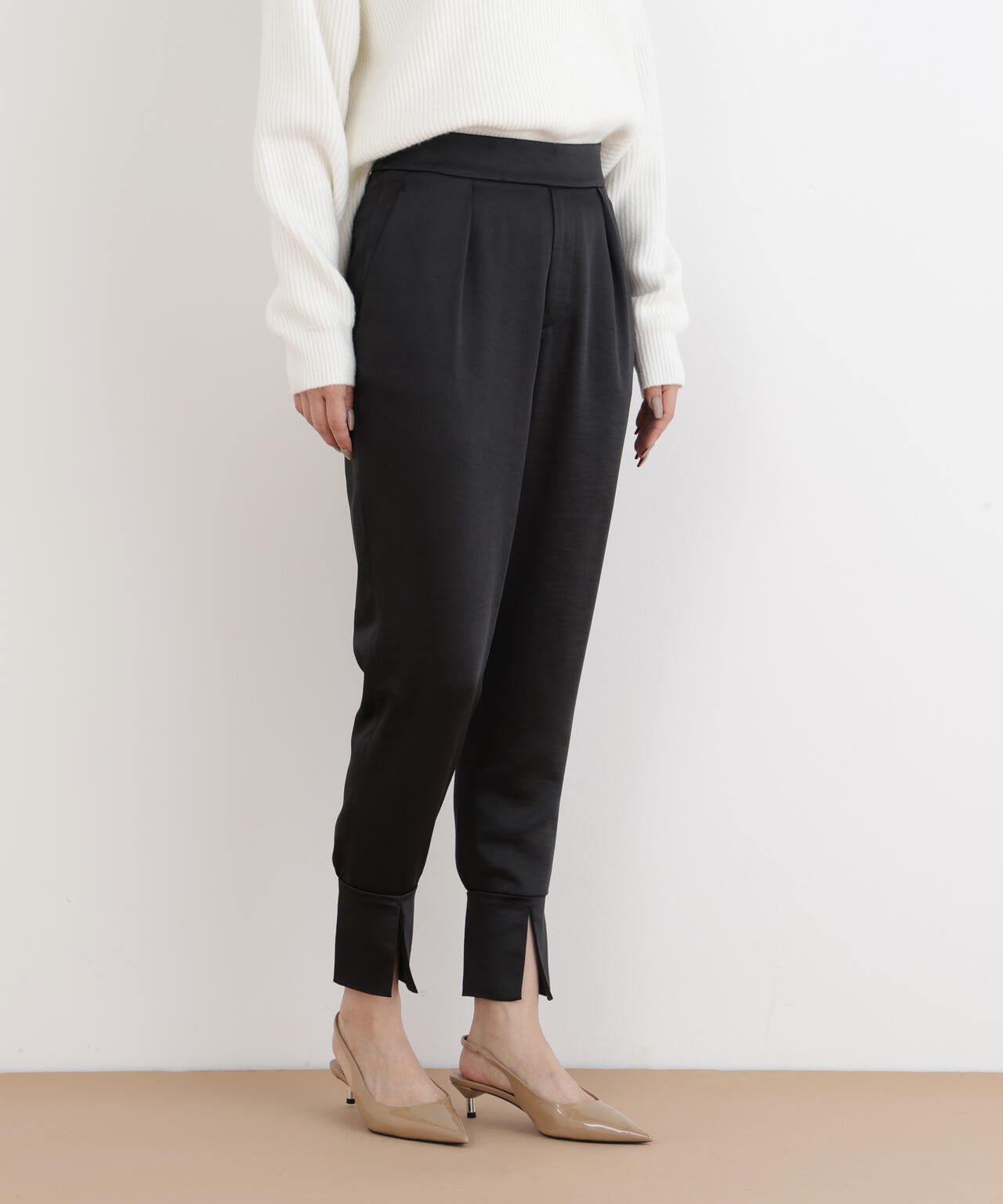 サテンジョガーパンツ | PINKY&DIANNE（ピンキー&ダイアン） ｜【公式