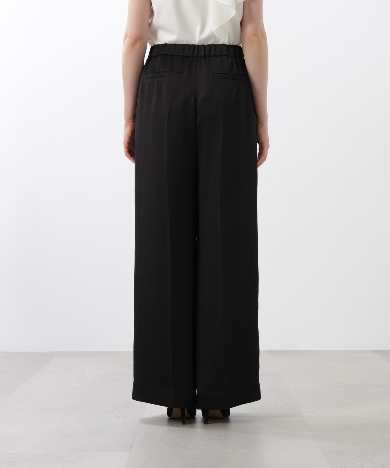 サテンワイドパンツ | PINKY&DIANNE（ピンキー&ダイアン） ｜【公式