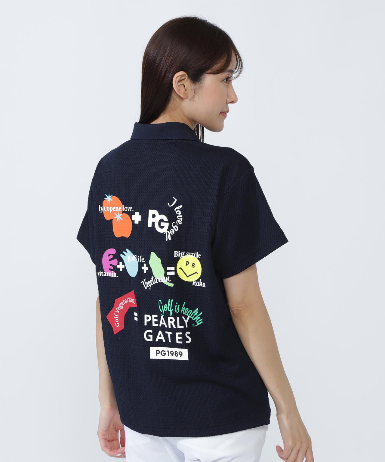 Pe格子サッカー半袖ポロシャツ ＜Relaxシリーズ＞ | PEARLY GATES