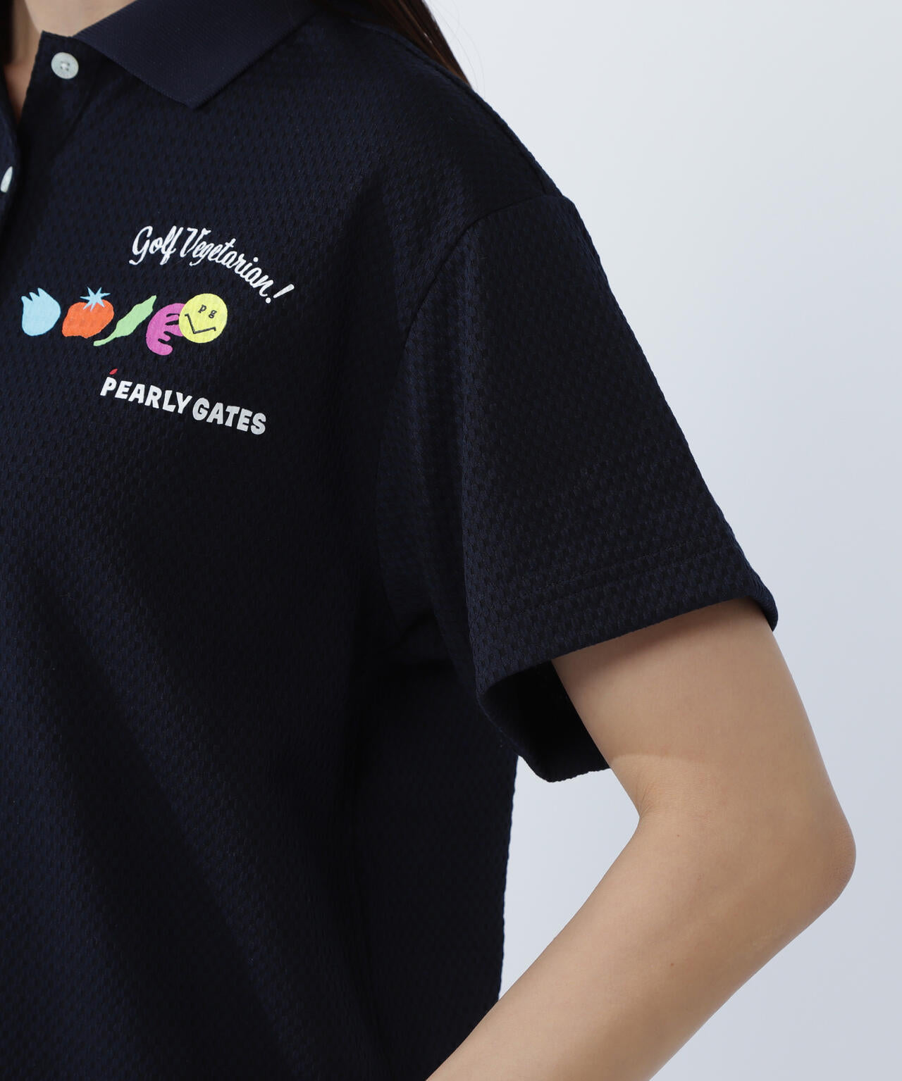 Pe格子サッカー半袖ポロシャツ ＜Relaxシリーズ＞ | PEARLY GATES