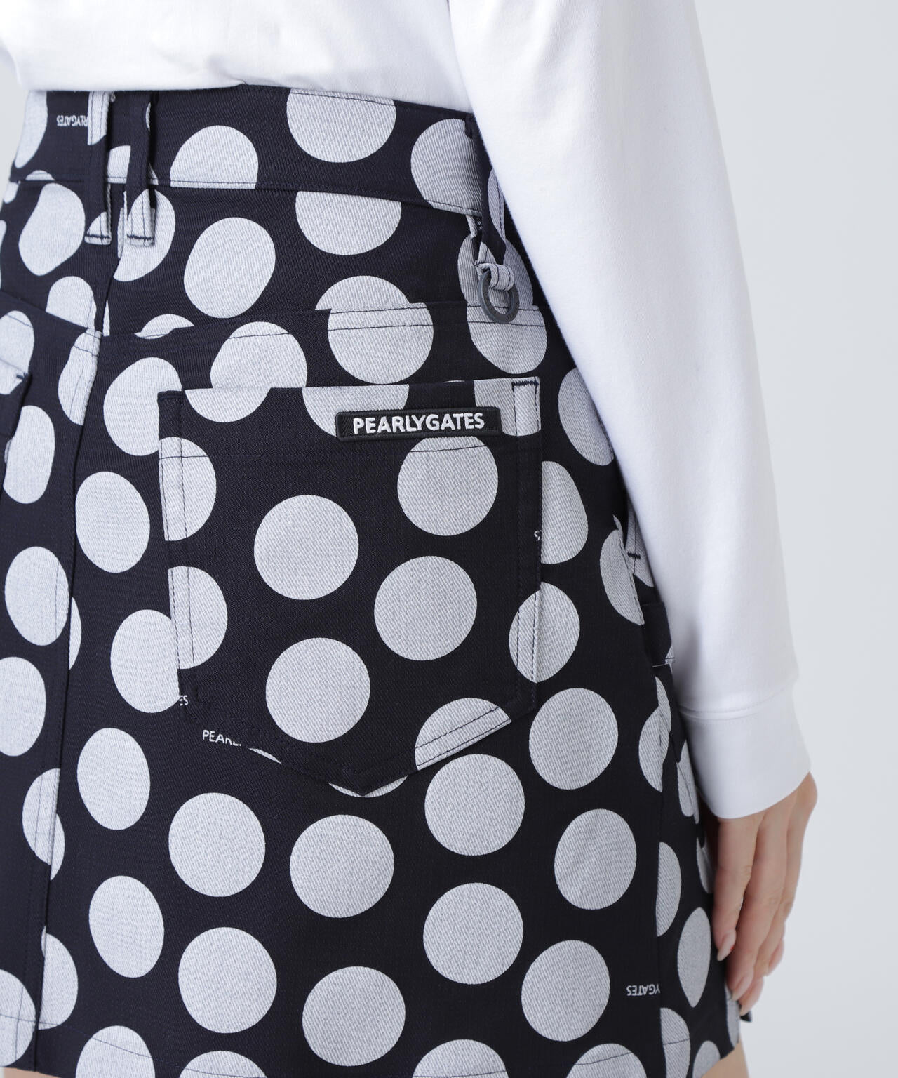 C/Peストレッチドビーツイルスカート ＜ランダムドット柄＞ | PEARLY