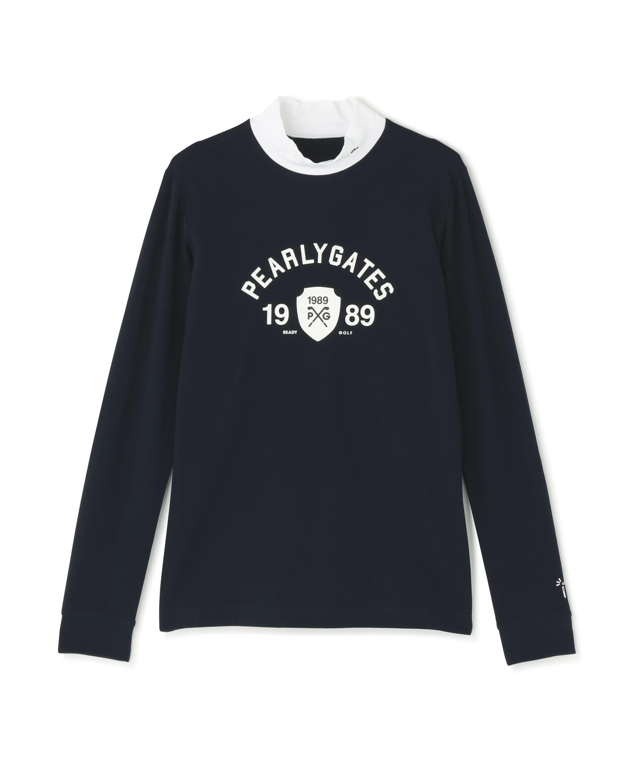 ベアカノコ長袖ハイネックカットソー | PEARLY GATES（パーリーゲイツ