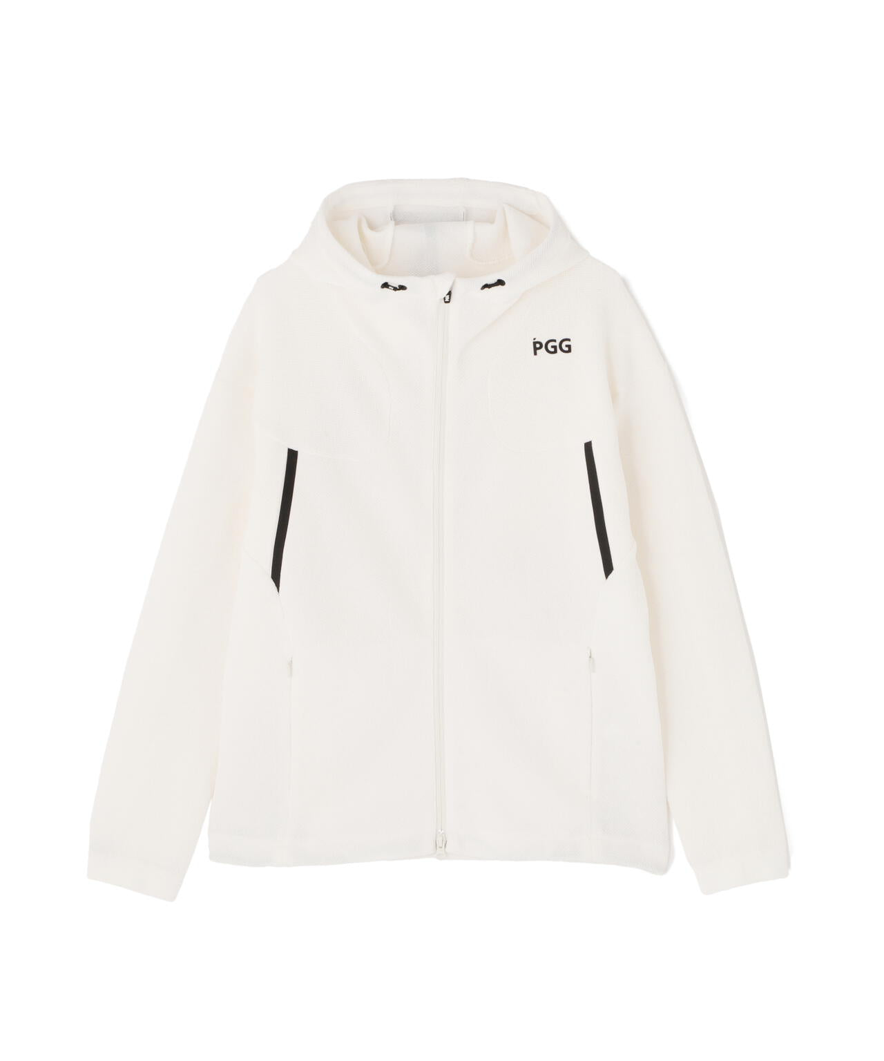 PGG】【直営店舗&公式オンライン限定】ストレッチデニットフルジップ