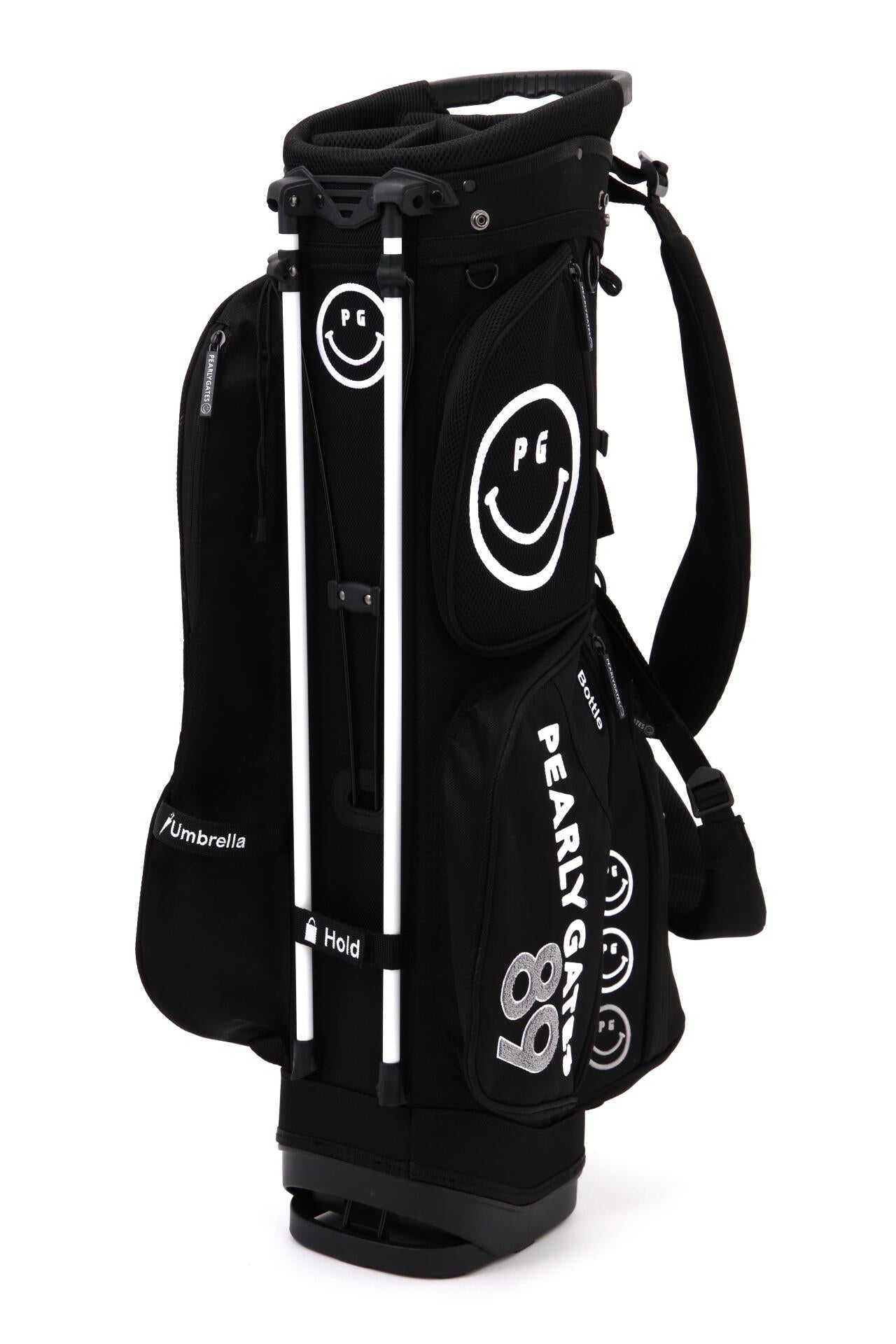 公式オンライン&一部店舗限定】BLACK PG SMILE軽量スタンド式キャディ