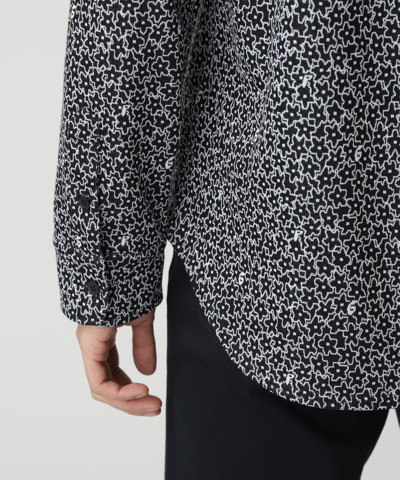 C/PeストレッチWJQ長袖カットソープルオーバー ＜MIXパターン