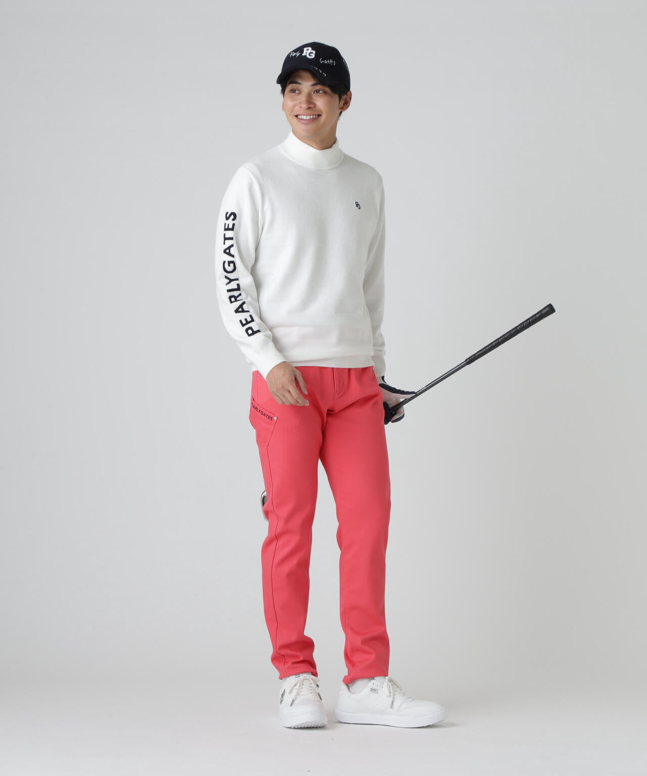 天竺×ストレッチ裏地＆地柄 ツインニット | PEARLY GATES（パーリー