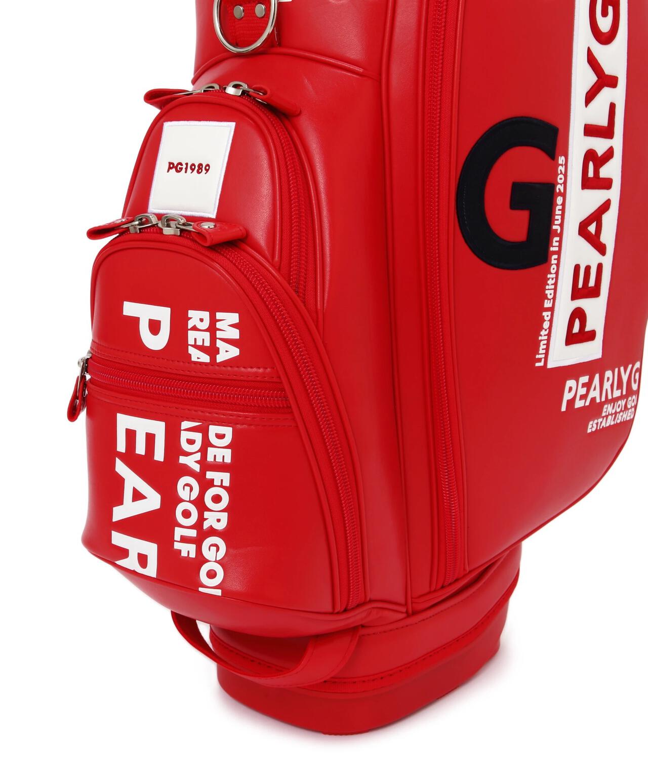 定番】合皮スタンド式キャディバッグ ＜LIMITED06＞ (46インチ対応) (9