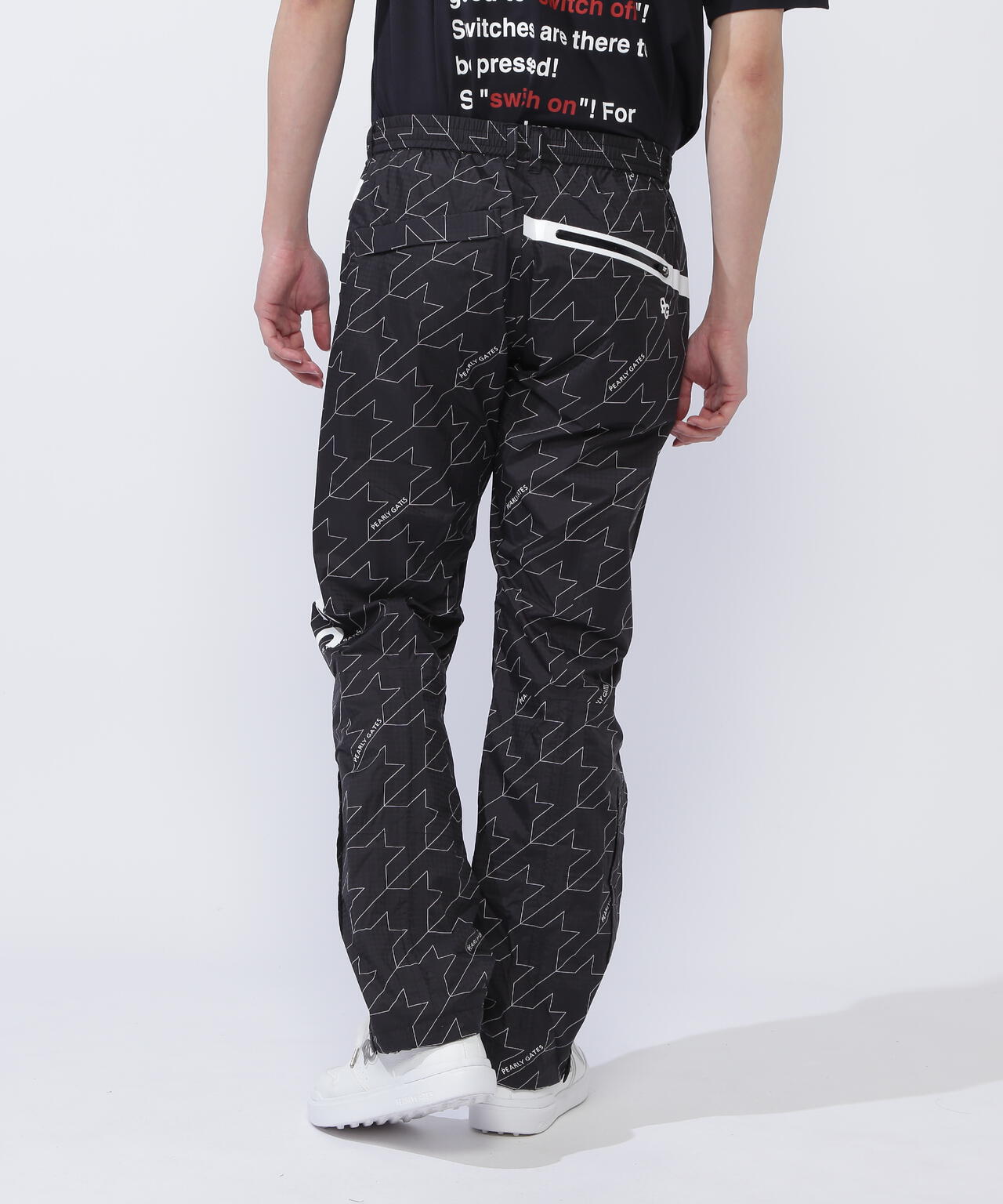 CRAFTEVOレインパンツ ＜ロゴ/千鳥柄＞ (MENS) | PEARLY GATES