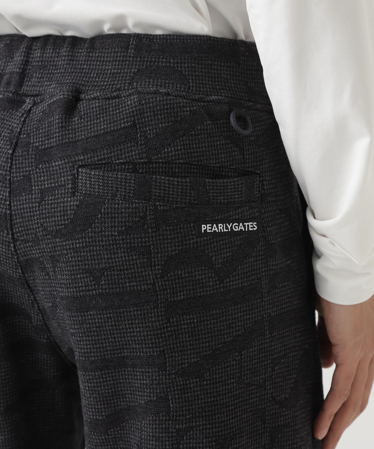 裏毛ストレッチロゴジャガードジョガーパンツ | PEARLY GATES