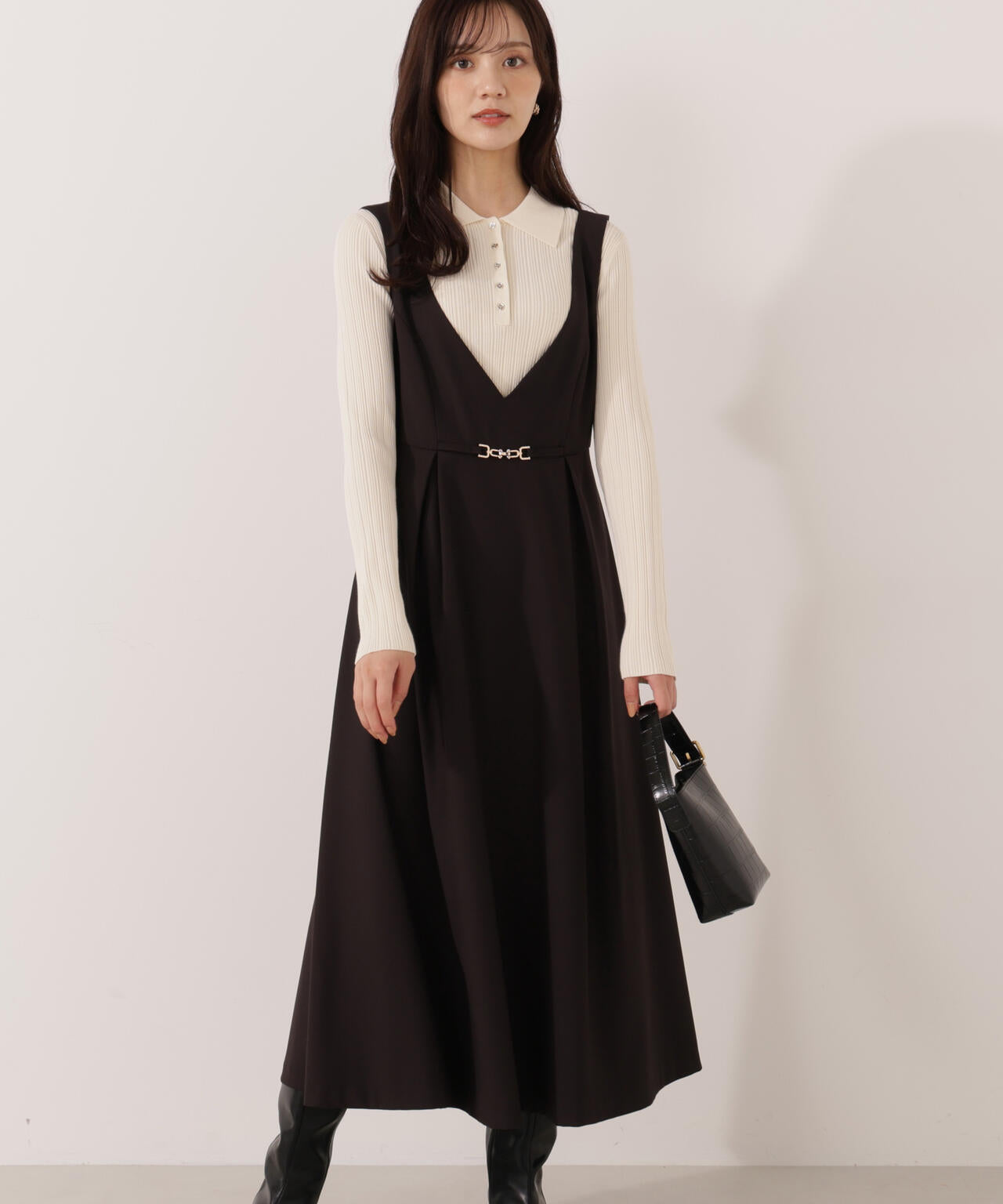 タックフレアジャンスカ | PROPORTION BODY DRESSING（プロポーション