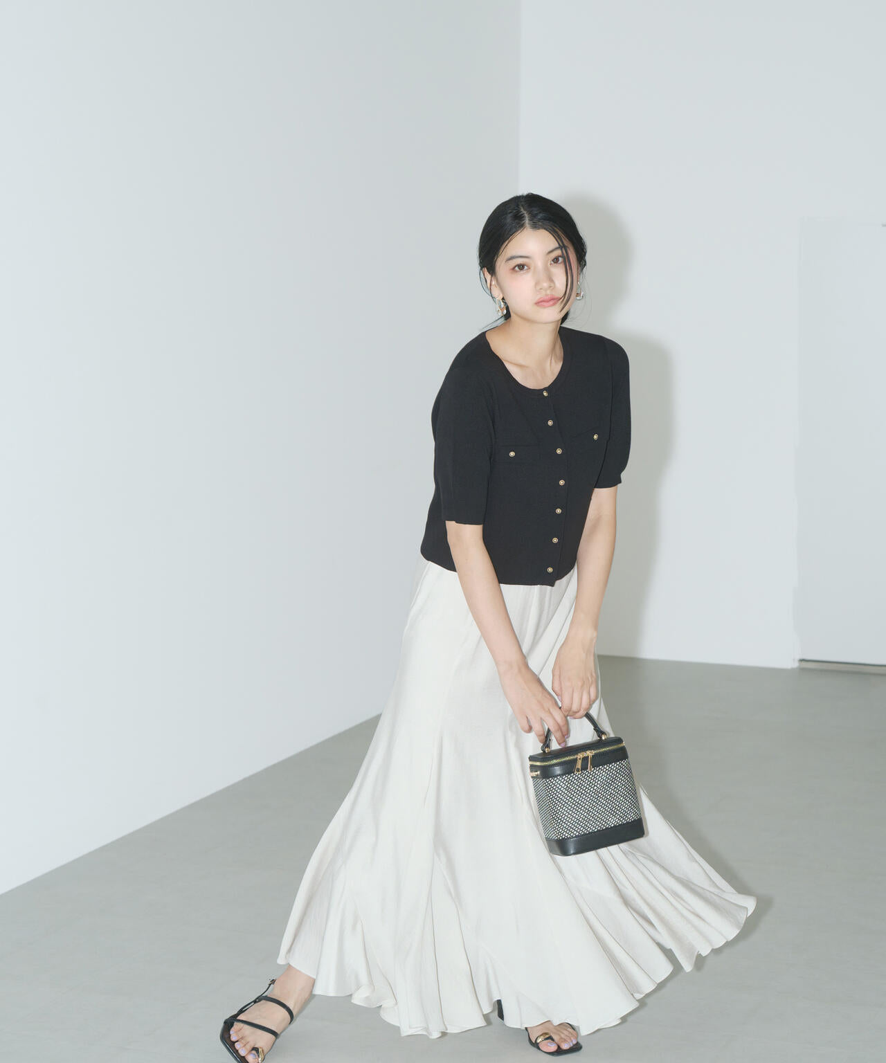 エスカルゴマーメイドフレアスカート | PROPORTION BODY DRESSING