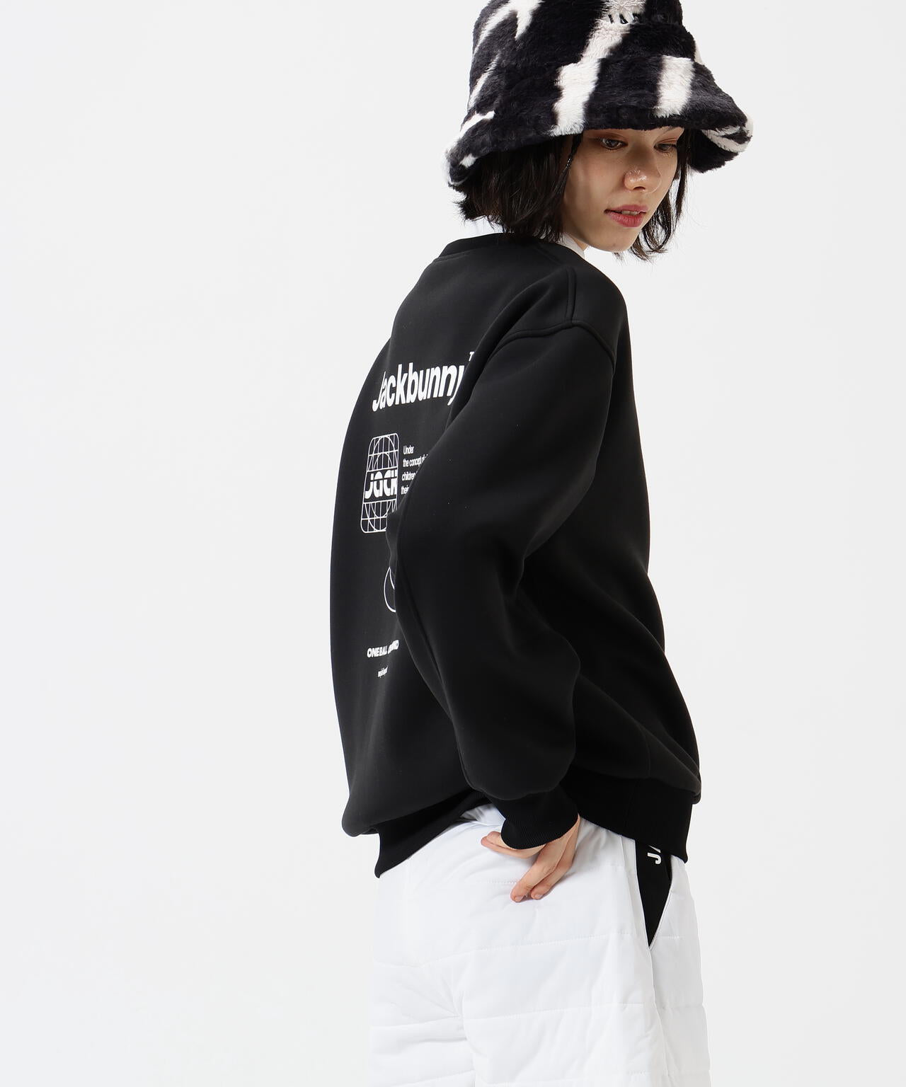 JBMINT】オクタ裏地付きダンボール長袖スウェットプルオーバー | Jack