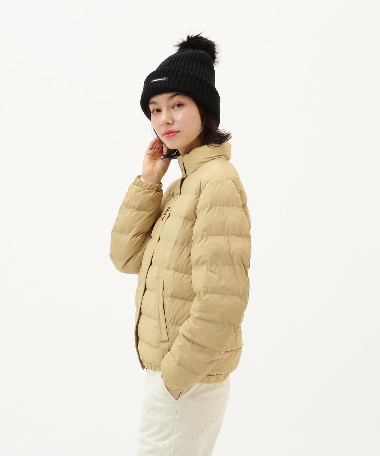 薄中綿ジップアップブルゾン | Jack Bunny!!（ジャックバニー