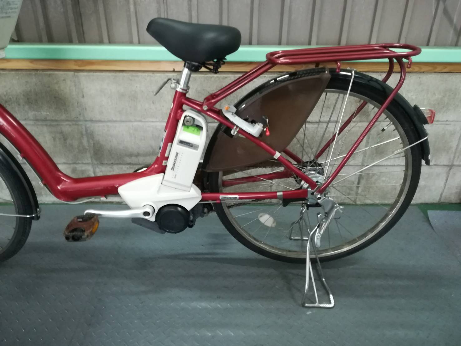 もささうるす様 電動自転車 BS Angelino レッド 3人乗り対応 12☆ 電動