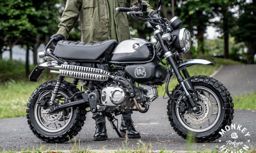 モンキー125カスタム！ブロックタイヤに交換・ノーマルと比較 - MONKEY