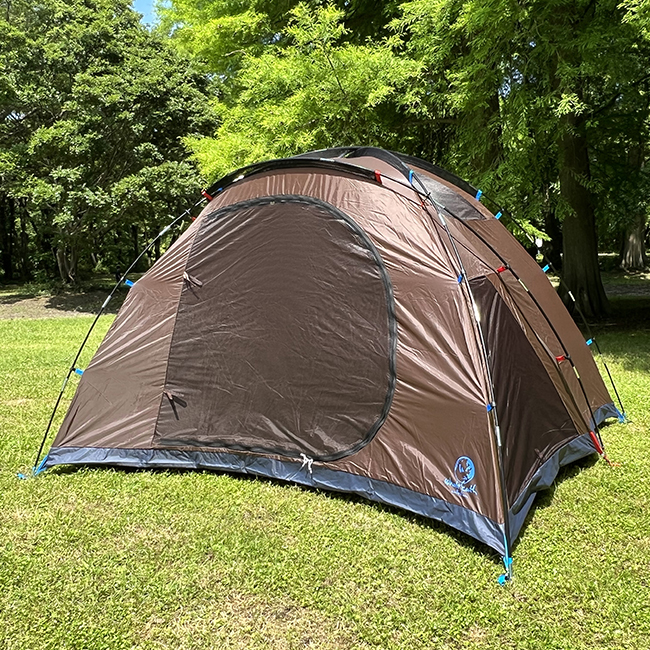 ファミリーキャンパー必見！ ホールアースの新作ドームテントが快適