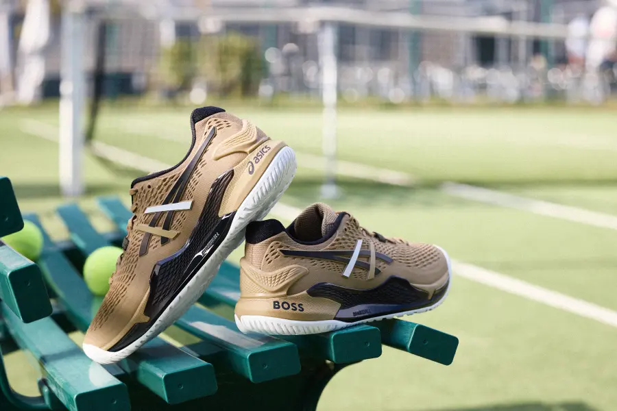 アシックス×BOSS GEL-RESOLUTION 9 27.0 ブラック 限定 【公式通販】