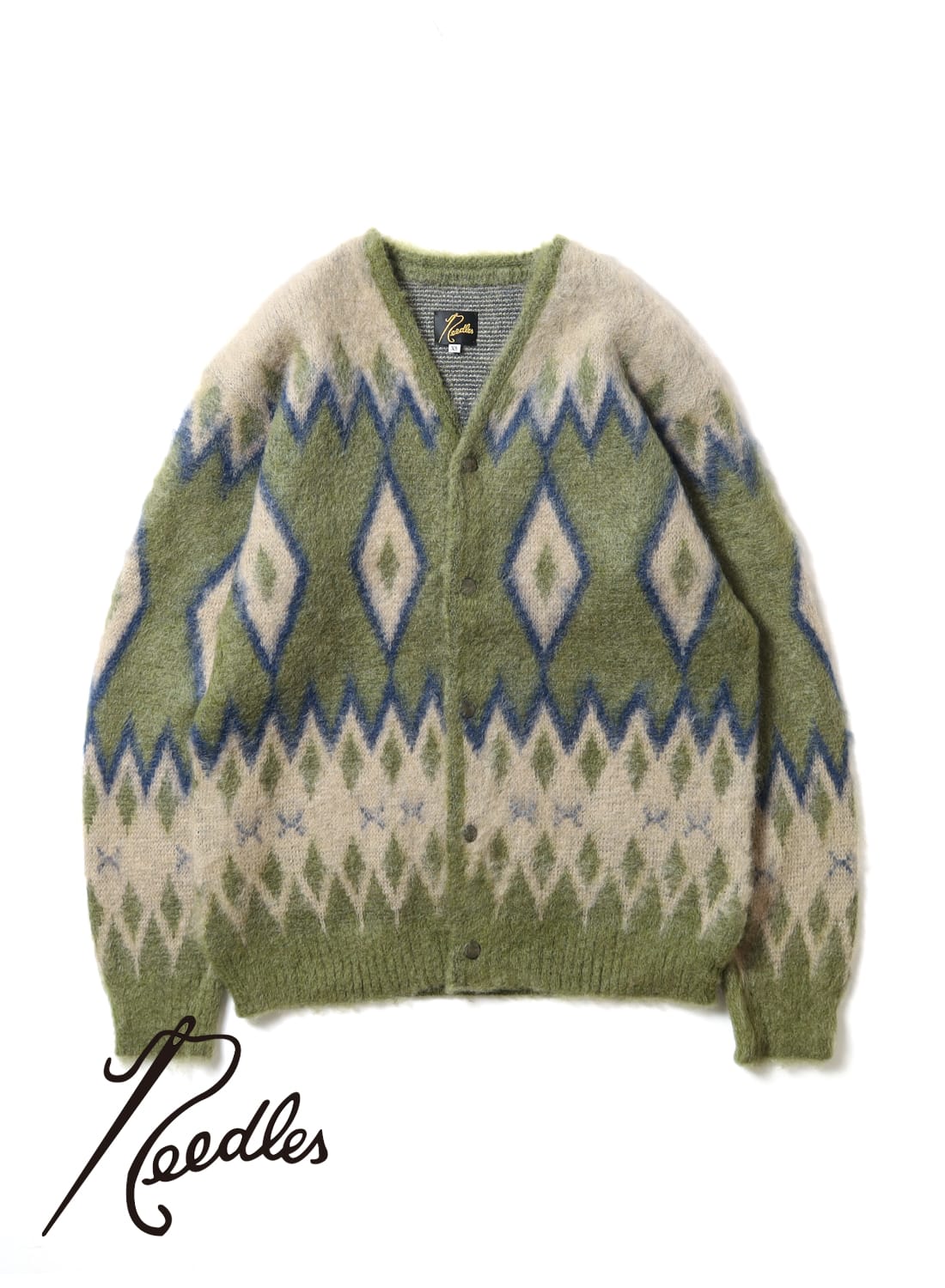 Needles 24AW 総柄 モヘア カーディガン 【公式通販】 Needles 24AW 総