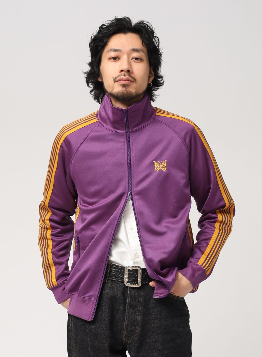 トップス TRACK JACKET - POLY SMOOTH XL NEEDLES/ニードルズ/TRACK