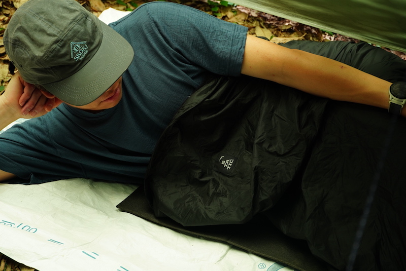 STATIC×MOOSE ”ADRIFT Ti Sleeping Bag”｜moose 商品レビュー｜MOOSE