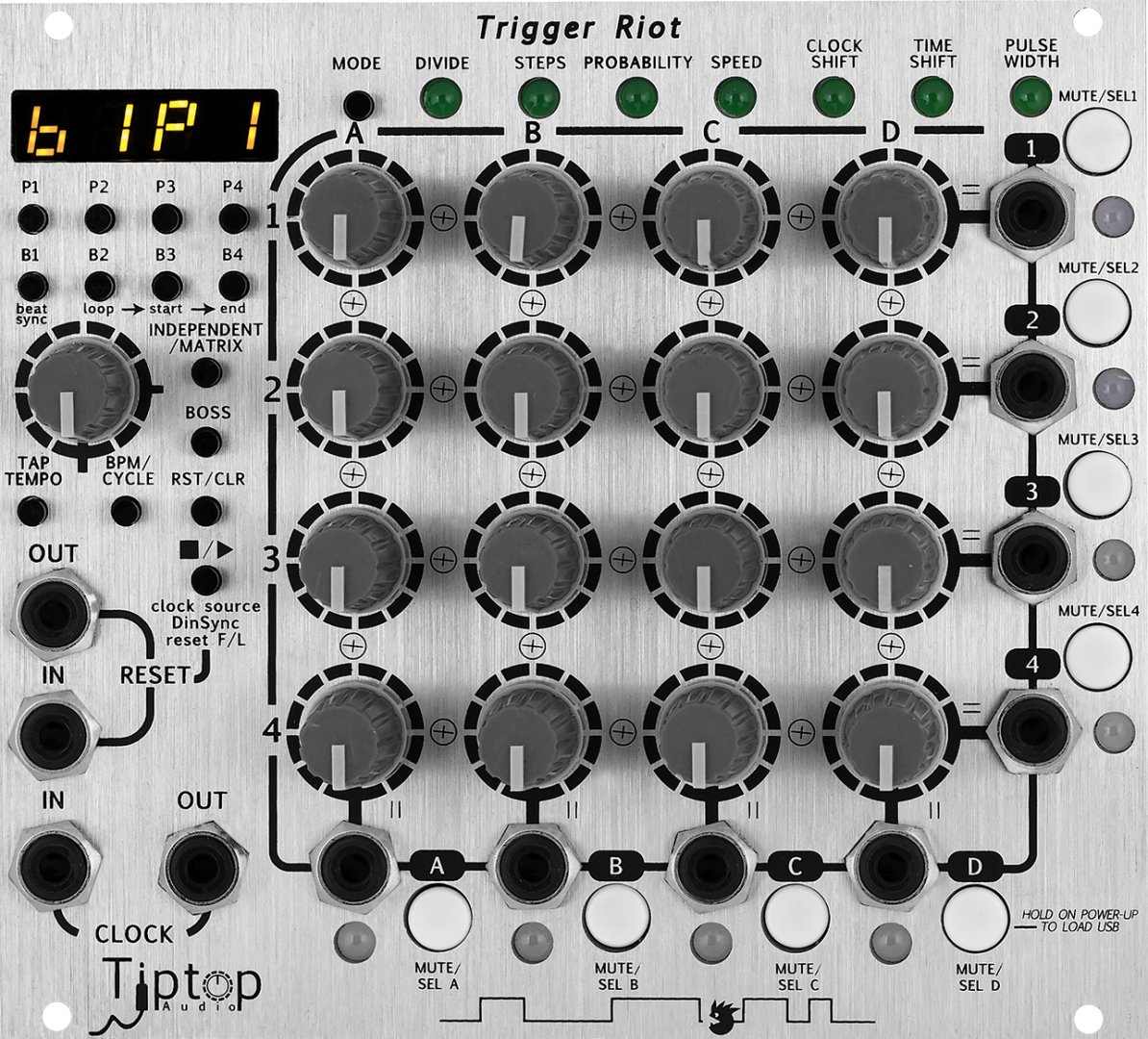 Tiptop Audio Trigger Riot - Eurorack Module on ModularGrid