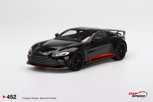 1/18 ASTON MARTIN V12 VANTAGE JET BLACK TS0452