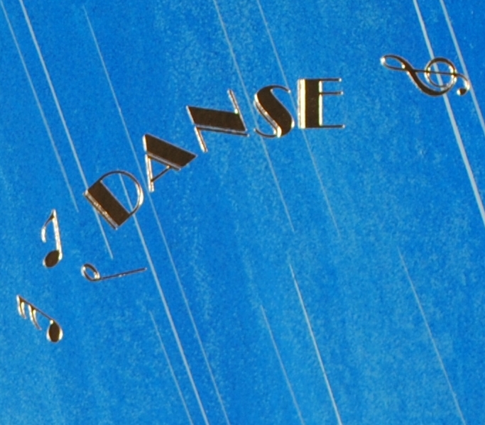 ヒロ・ヤマガタがシルクスクリーンの版画で制作した絵「ダンス・ダンス