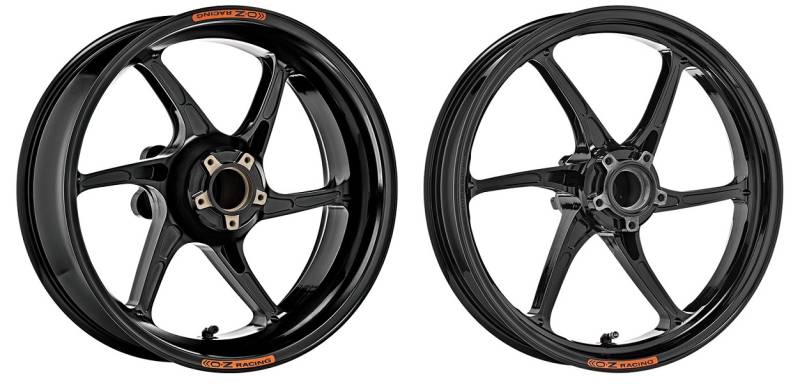 OZ Motorbike Cattiva Forged Magnesium Wheel Set: Ducati Sport