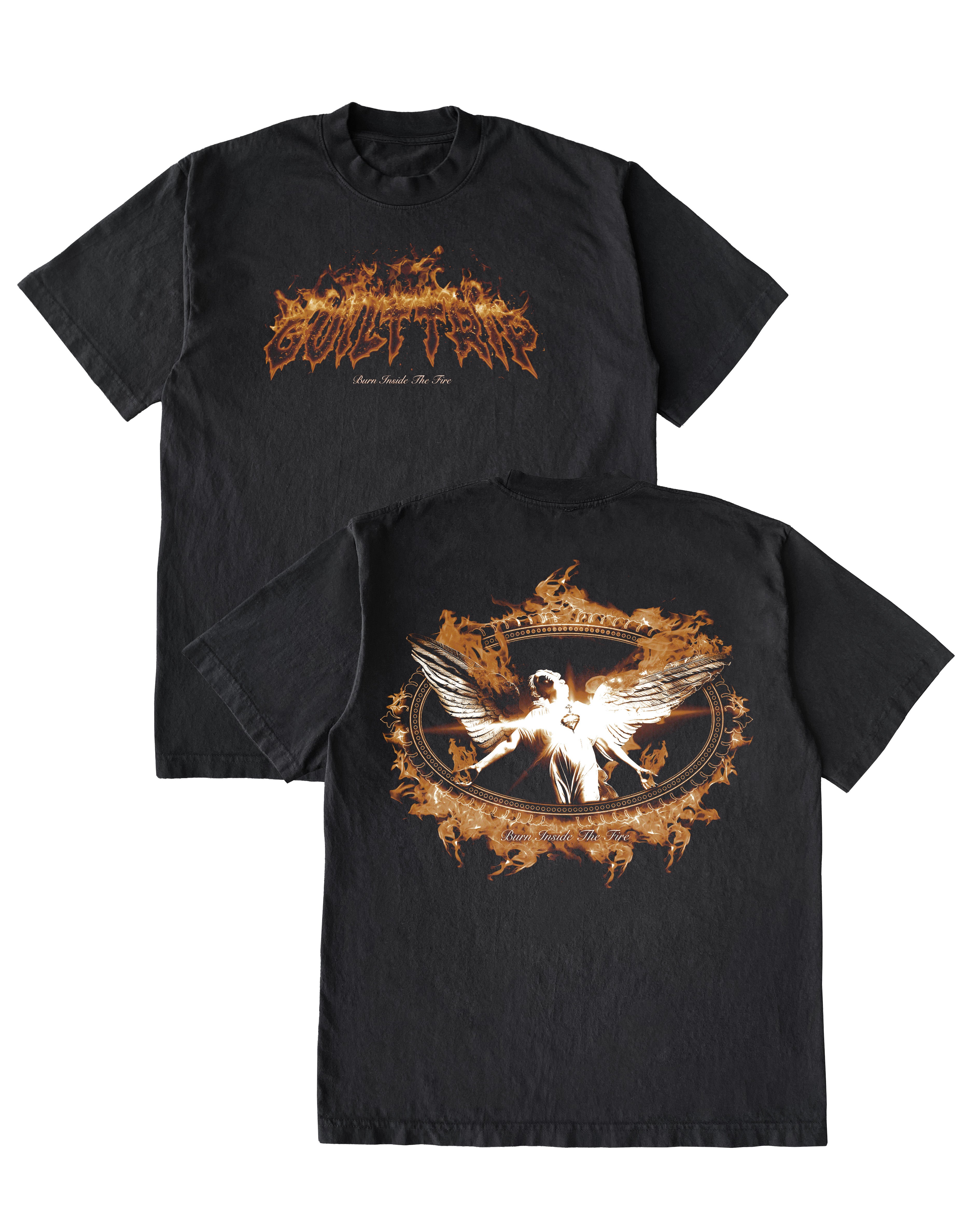Guilt Trip - Burn T-Shirt – MLVLTD MUSIC