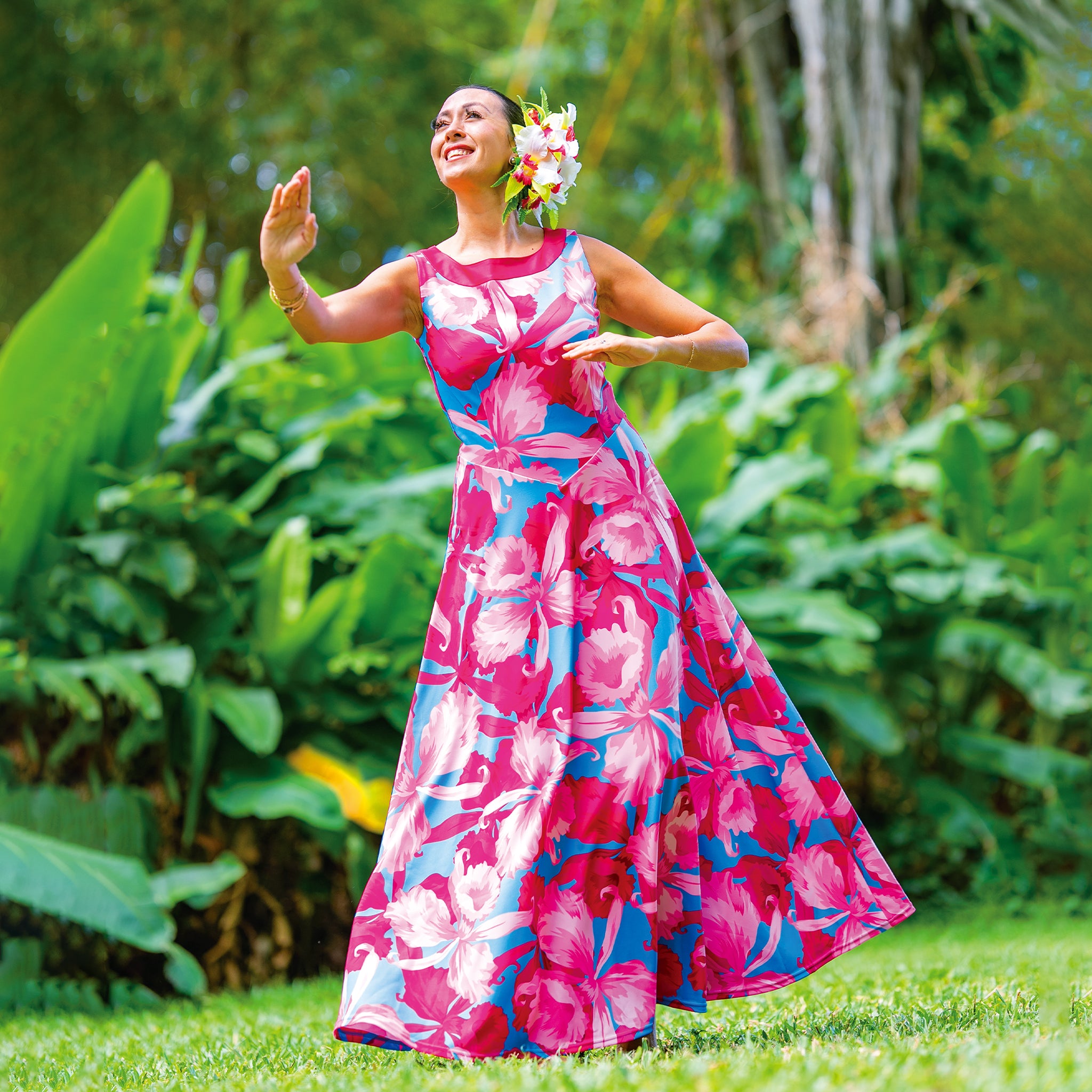 Mermaid Line フラダンスドレス 4, 6号 2枚セット Mermaid Line