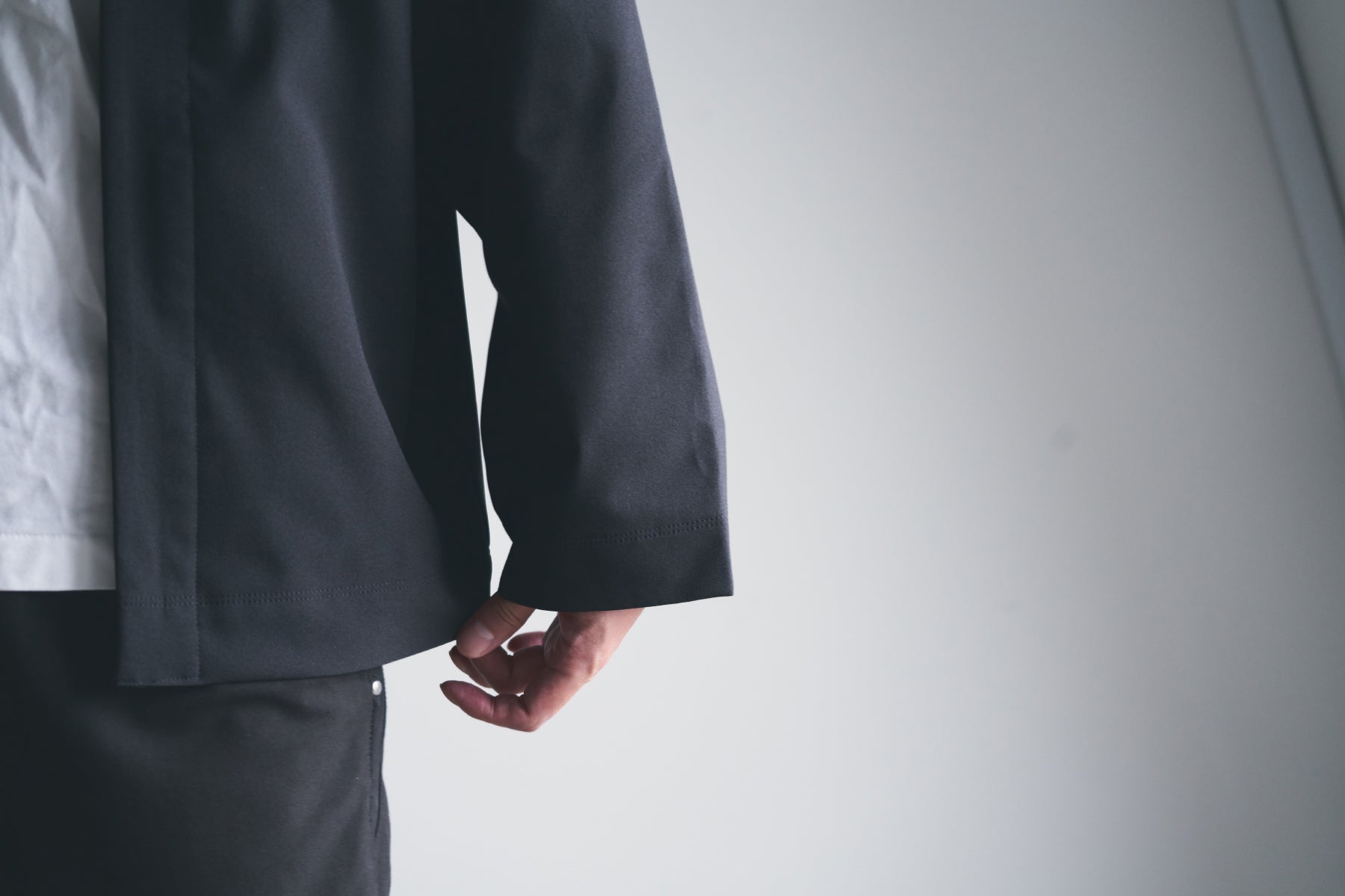 Minimalist HAORI / Black