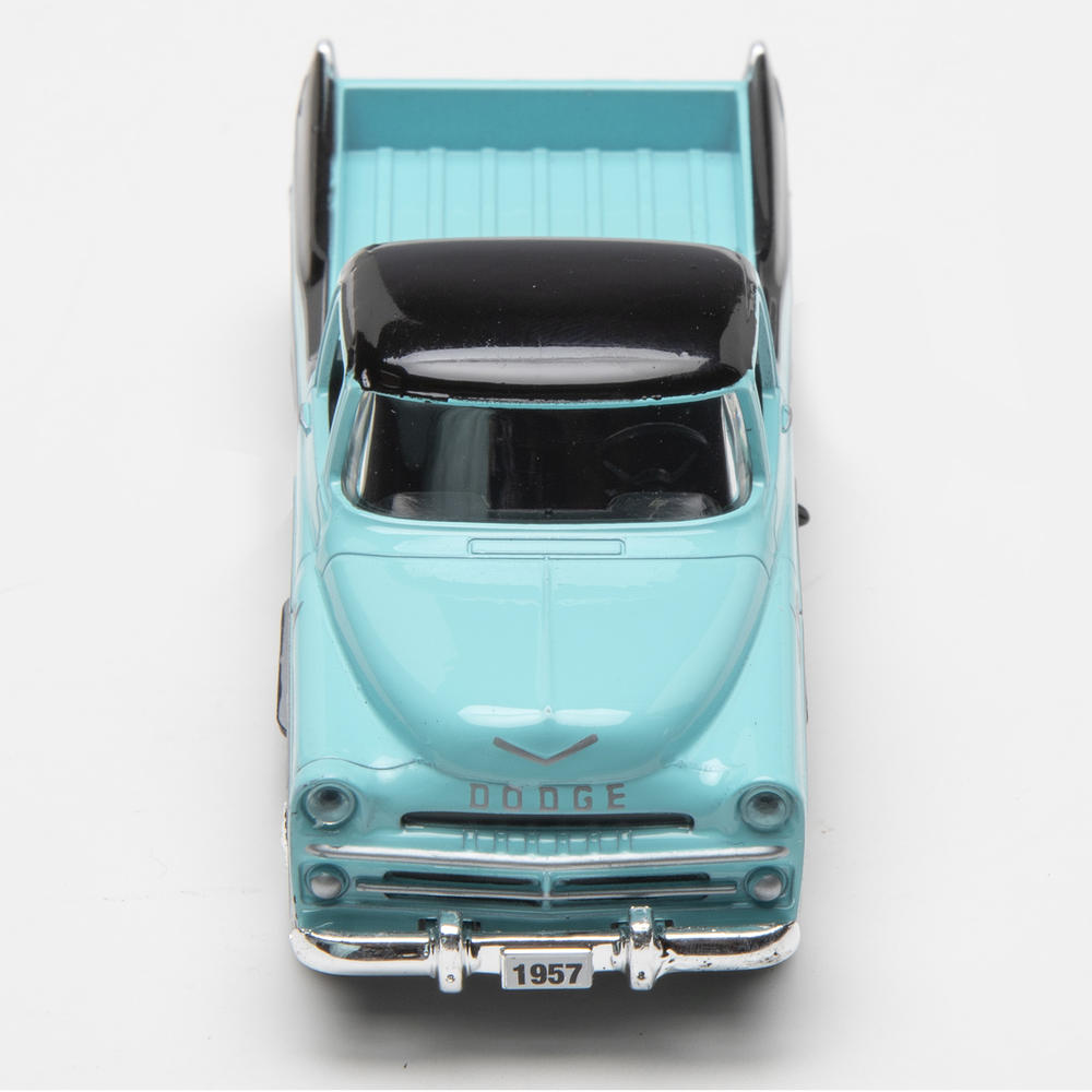 1957 Dodge Sweptside Truck (Teal/Black) 1/48 Diecast Car