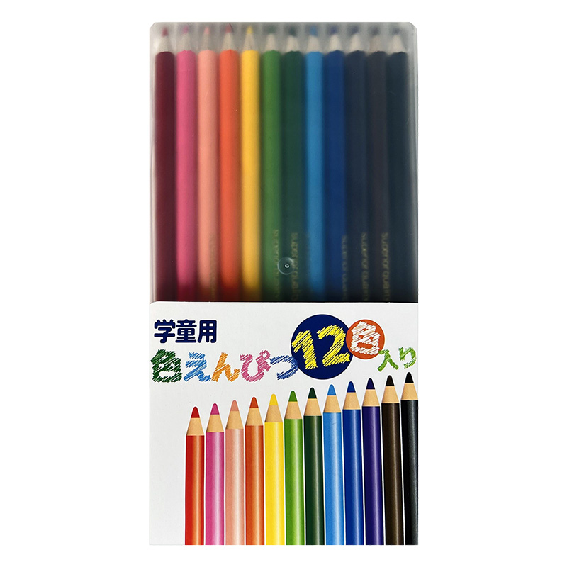 学童用 色えんぴつ12色 ｜ ミスターマックスオンラインストア