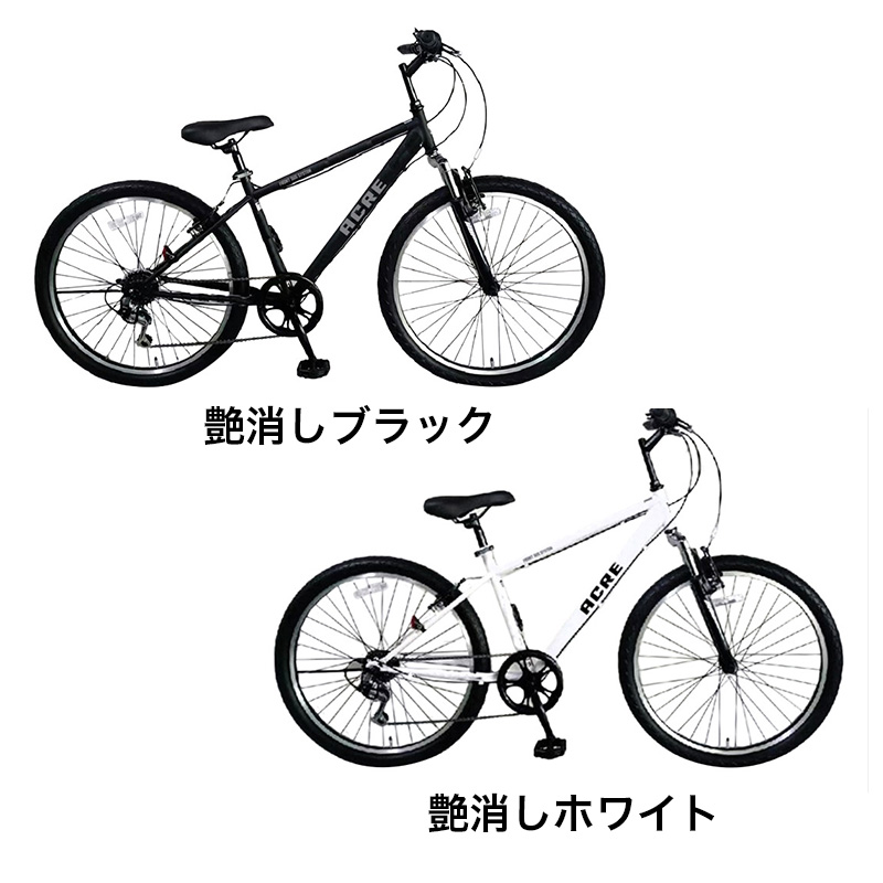 ◇【お取り寄せ商品】エーカー266Fサス MTB 26インチ 6段 ｜ ミスター