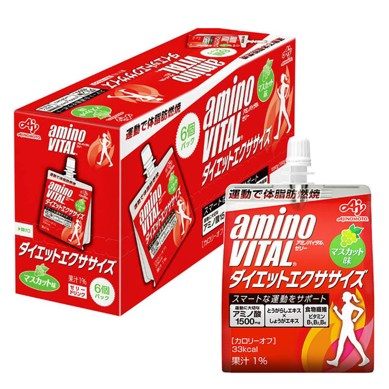 アミノバイタル ゼリードリンク ダイエットエクササイズ 180g×6個入
