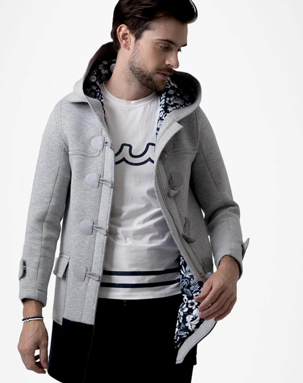 muta ムータ ダッフルコート(グレー)Lサイズ 【公式通販】