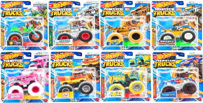 ホットウィール モンスタートラック 1:64 アソート 8台セット（国内