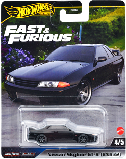 ホットウィール ワイルド・スピード 日産 スカイライン GT-R (BNR32