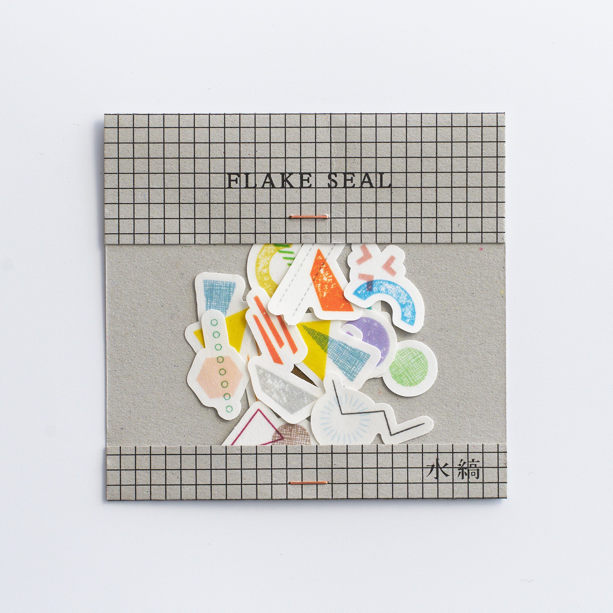フレークシール かたち 01 – 水縞