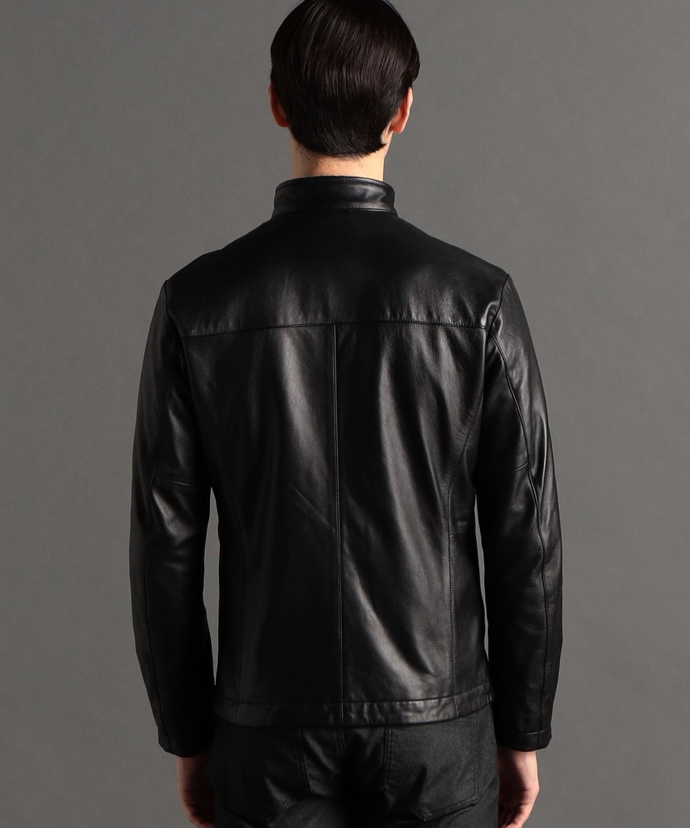 ex/tra】シープレザー ライダースブルゾン｜ライダース｜ニコル公式