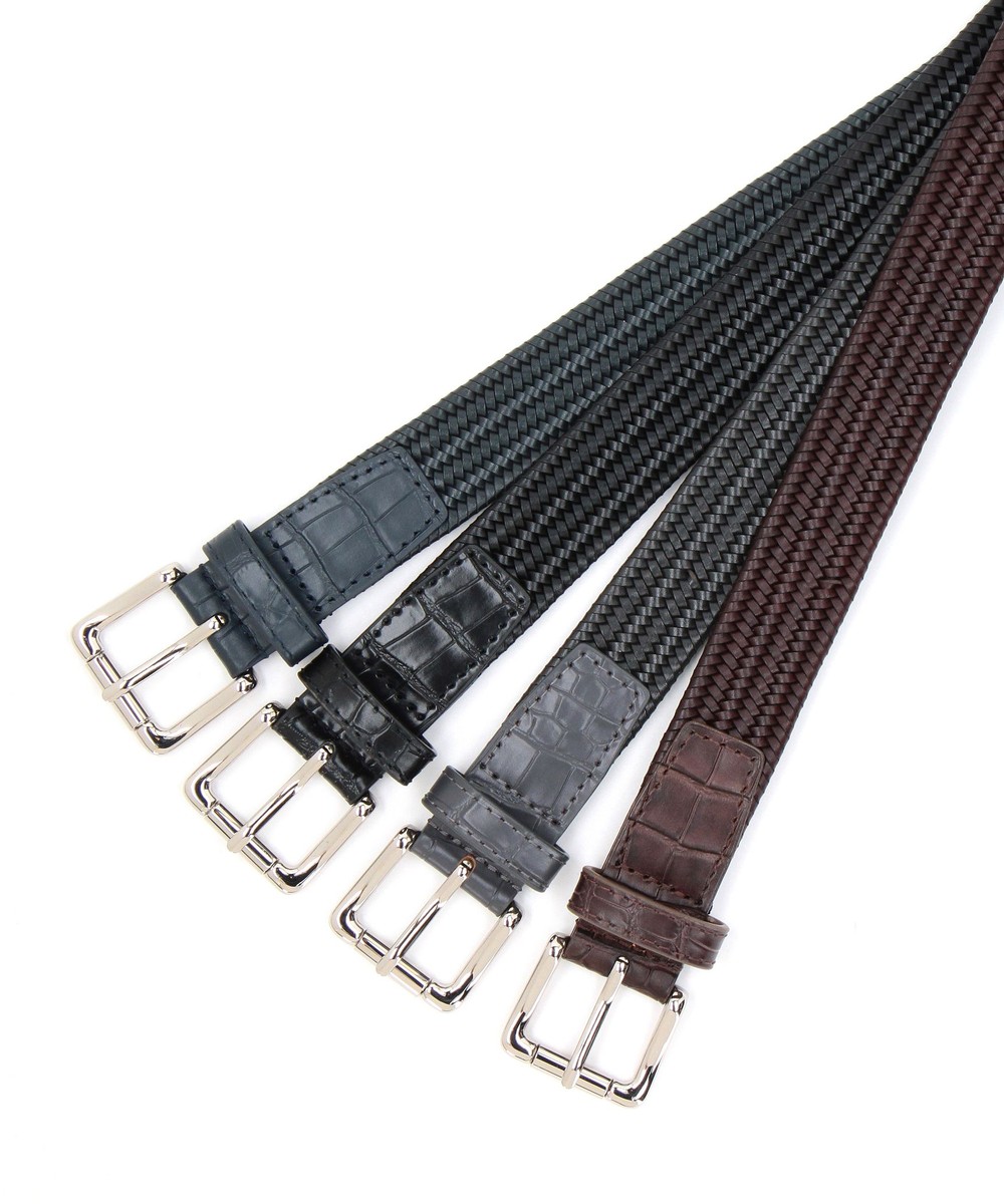 レザーメッシュ ベルト｜ベルト｜ニコル公式通販サイト｜NICOLE ONLINE