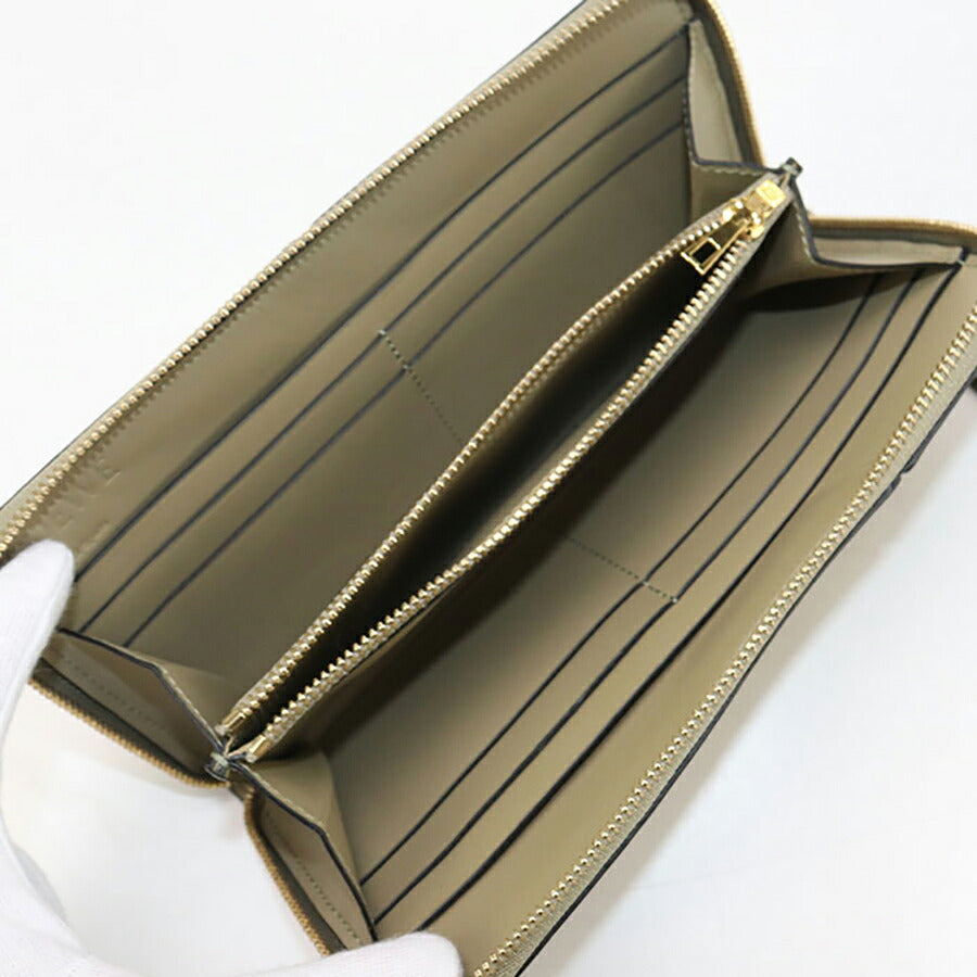 中古 ロエベ 長財布ラウンドファスナー ユニセックス ブランド LOEWE