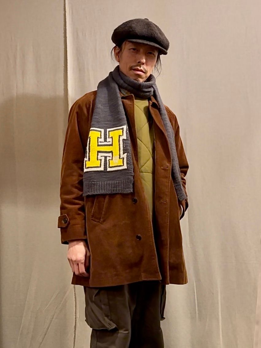 HOLLYWOOD RANCH MARKET - ウールアクリルベルベットスラブ Hレタード