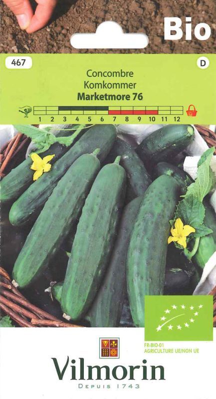 キュウリ・Marketmo 467BIO【固定種】