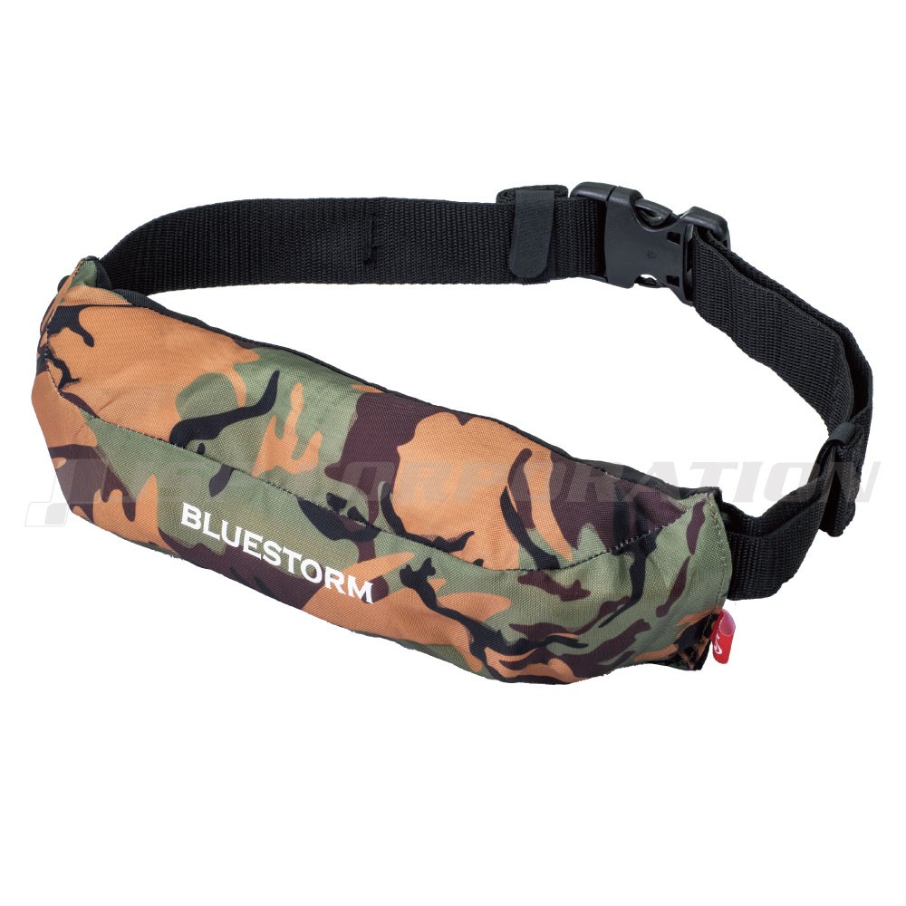 自動膨脹式胴衣 BSJ-9320RS 腰巻き式 タイプA BLUE STORM(ブルー