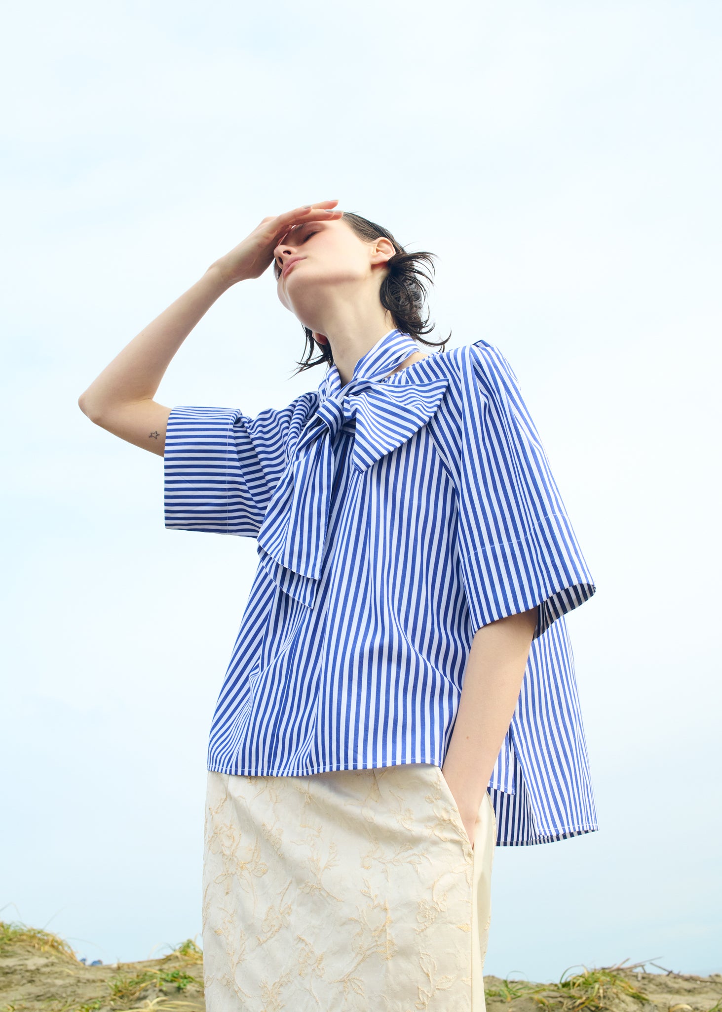 Flower Jacquard Skirt | Pasand by ne Quittez pas | パサンドバイ