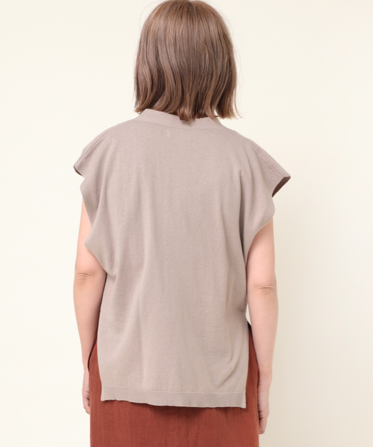 K2626 コットンノースリベスト(M ベージュ): トップス - RNA ONLINE