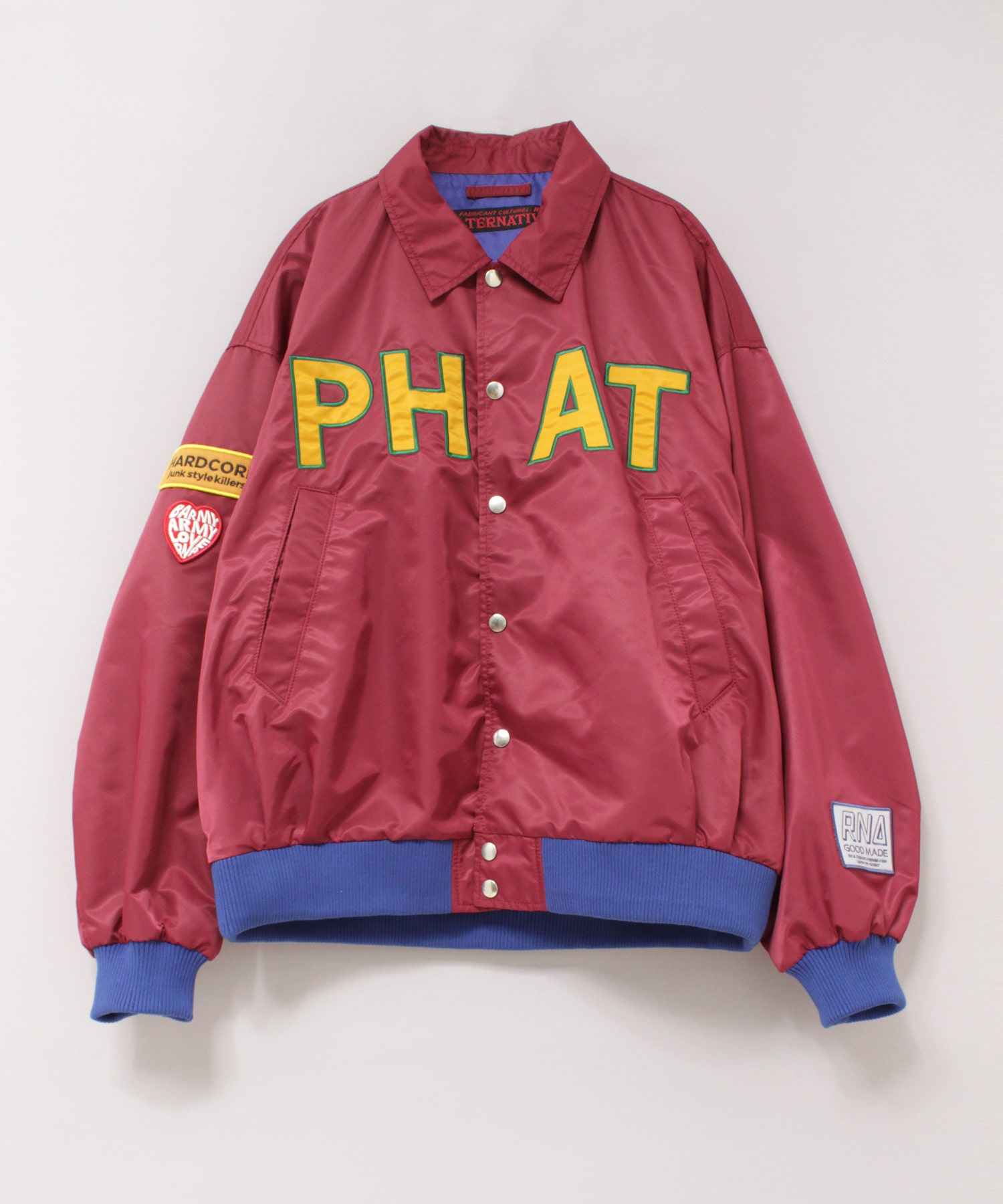 J2114 ライトスタジャン(M バーガンディ): アウター - RNA ONLINE