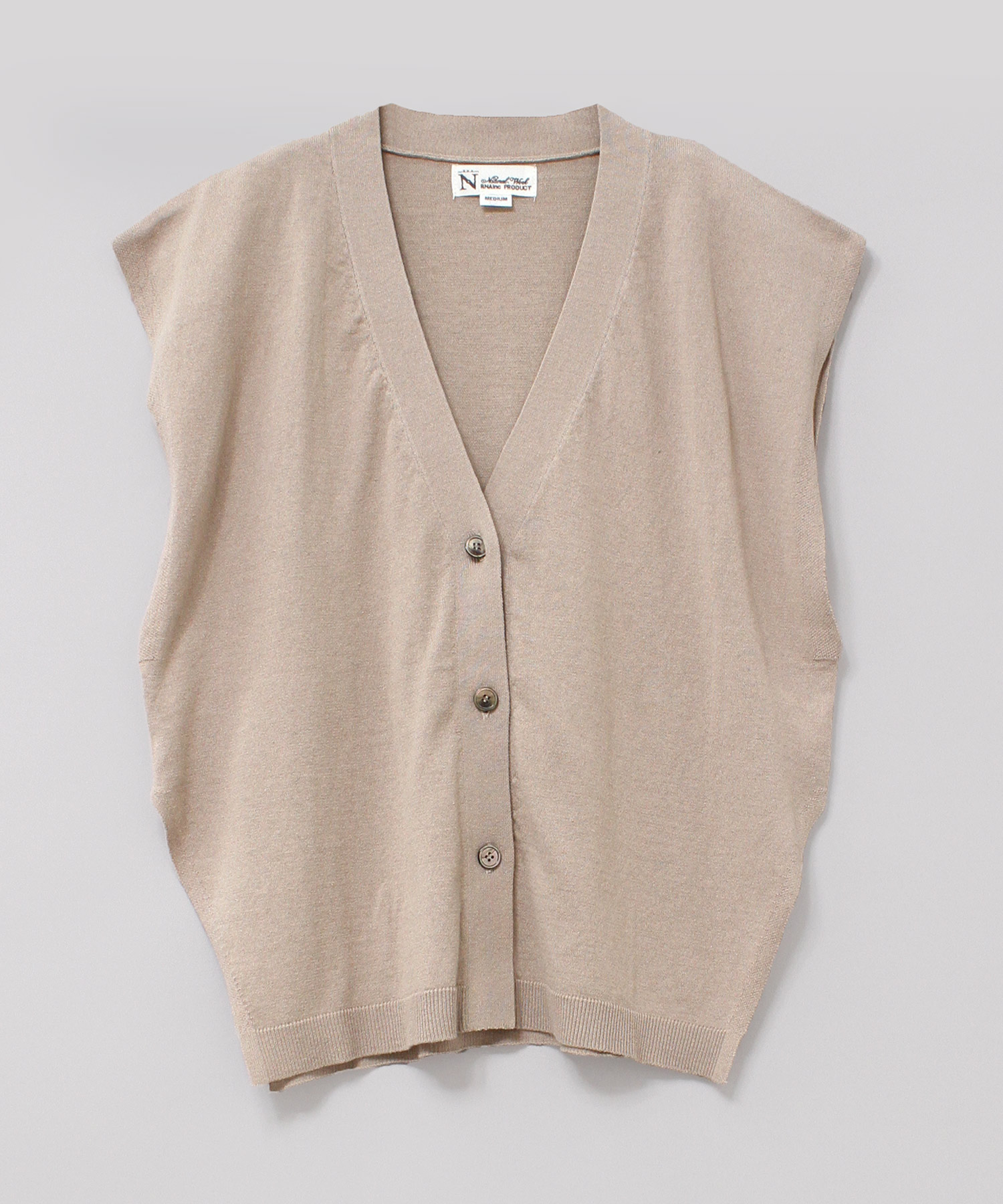 K2626 コットンノースリベスト(M ベージュ): トップス - RNA ONLINE