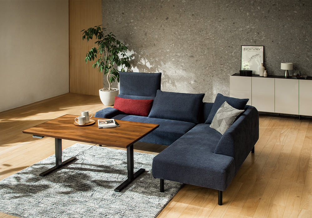 ソファでリビング・ダイニングをすっきり見せよう。選び方とおすすめ